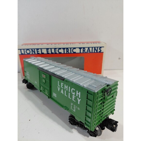 Lionel 6-9473 Train O Gauge Model Railroad Lehigh Valley Boxcar w/Box - Picture 4 of 13